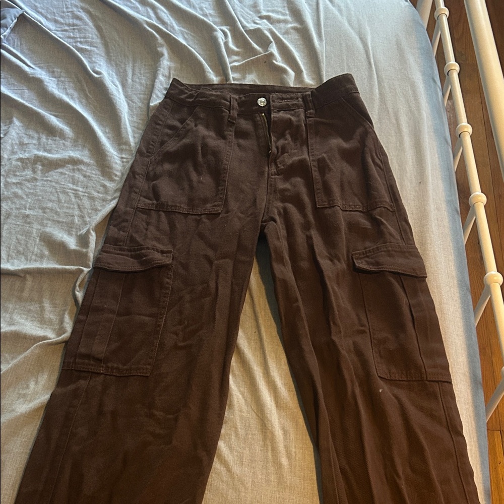 Women’s  Brown Cargo Pants